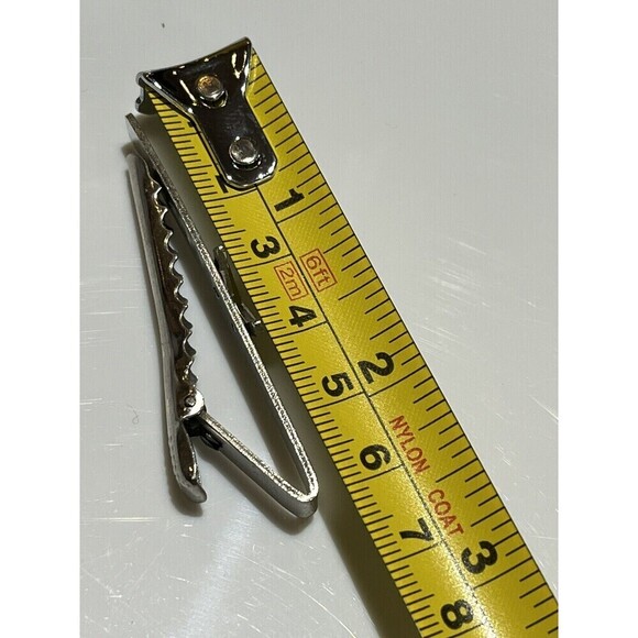 US Air Force Tie Clasp Tie Bar ~ Eagle Device - Picture 6 of 7
